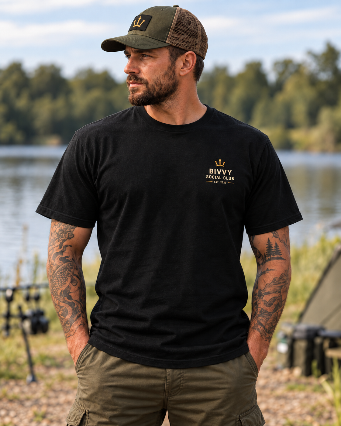 Blanked Again — Men's fit — front chest logo